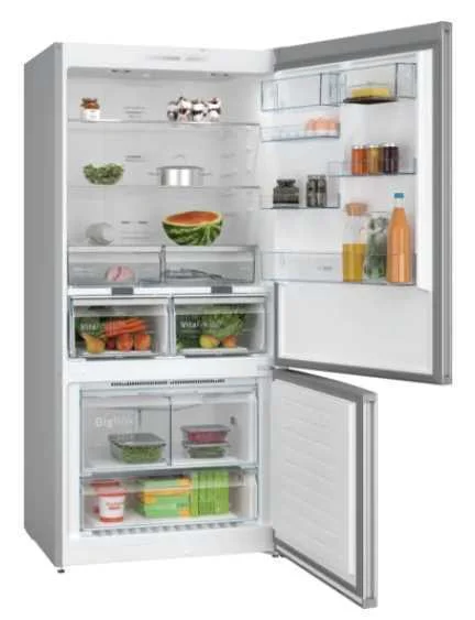 Combined Refrigerator 631l Kgn86viea (Stainless Steel) - Bosch