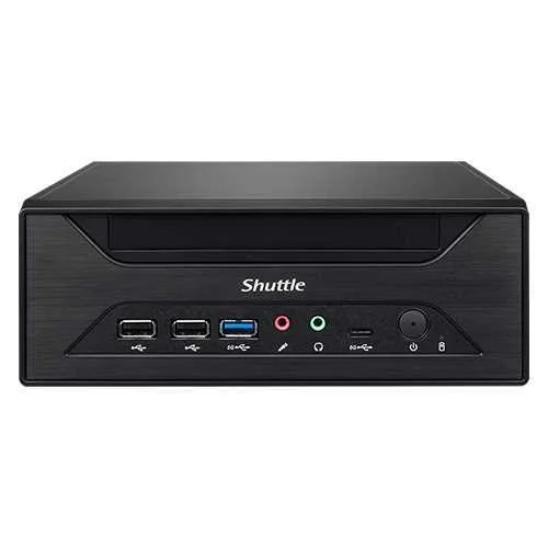 Shuttle Barebone Slim Xh610        So-Ddr4  Black