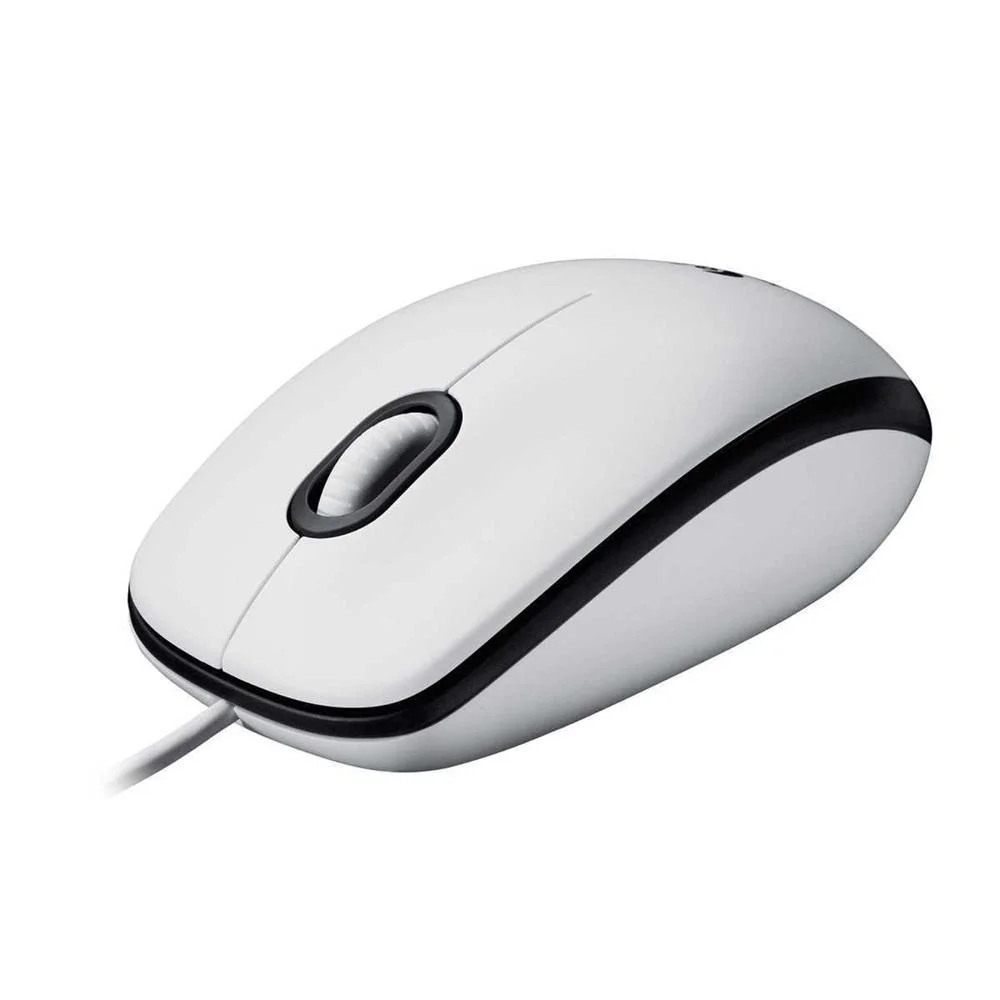 Rato &Oacute;tico M100 Usb 1000dpi Branco - Logitech