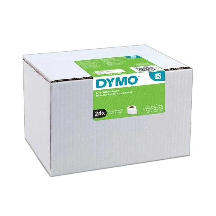 DYMO LW - ETIQUETAS DE ENDERE&Ccedil;O GRANDES - 36 X 89.
