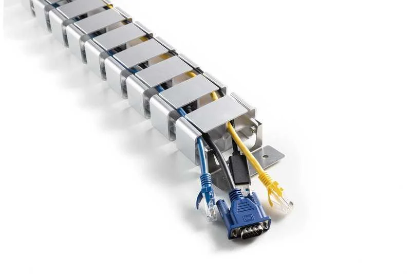 Digitus Kabelkanal Flexibel Anpassbare L&auml;nge 1,3m Silber