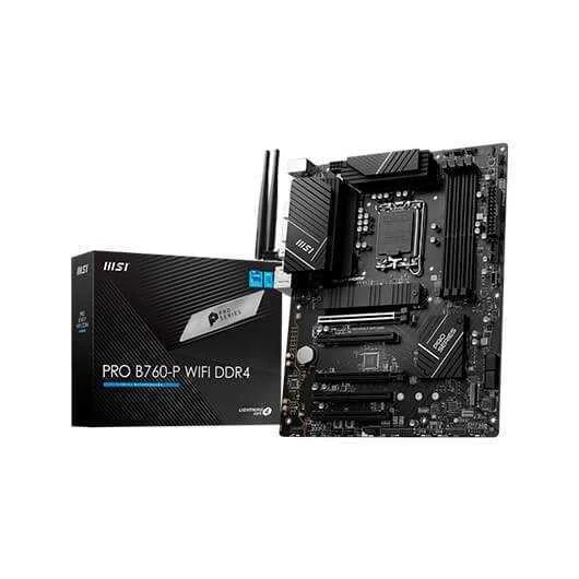 Mb Msi Pro B760-P Wifi Ddr4 Skt Lga1700 4ddr4 Hdmi/Dp Atx