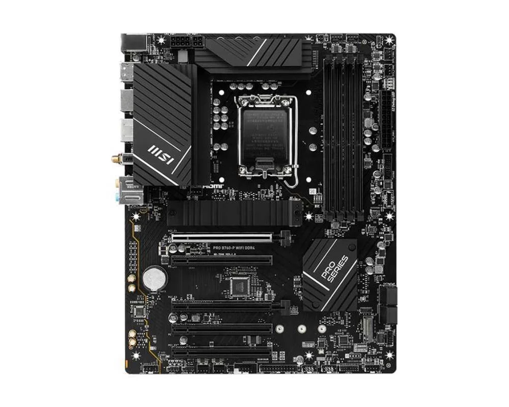 Mb Msi Pro B760-P Wifi Ddr4 Skt Lga1700 4ddr4 Hdmi/Dp Atx