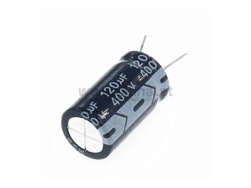 Condensador eletrolitico 120mF 400V