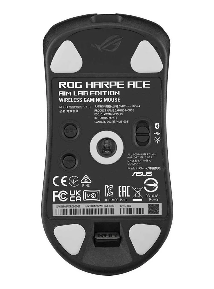 Rato Asus Harpe Ace Aim Lab Edition Preto 