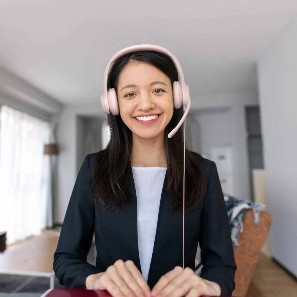 Logitech 981-001281 / H390 Rose Rosa Headset