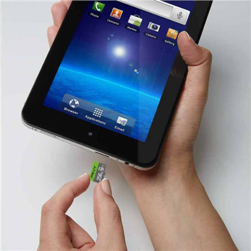 Cart&atilde;o de Mem&oacute;ria Microsdxc 256gb Classe 10 + Adaptador - Pny