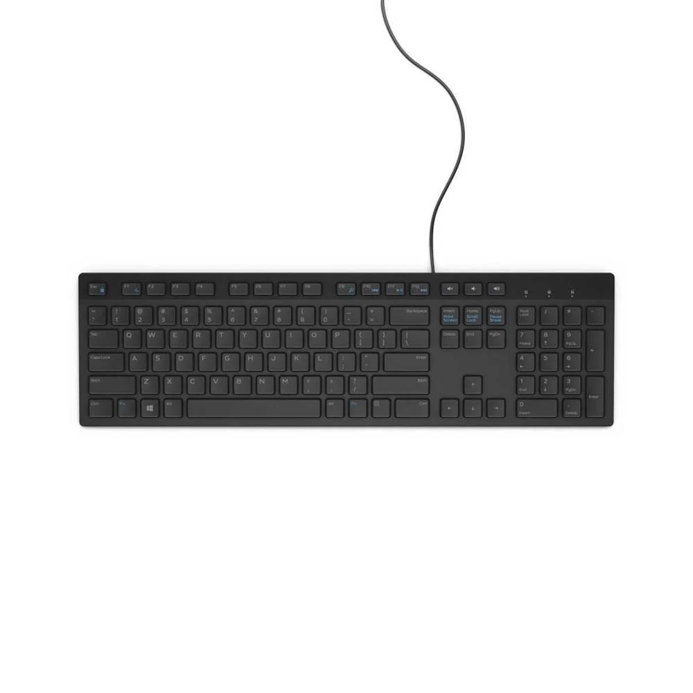 Dell Kb216 Keyboard Usb Qwerty Us International Black