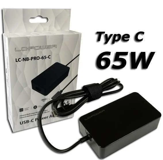 Lc-Power Netzteil Nb Notebook-Netzteil Lc-Nb-Pro-65-C 65w