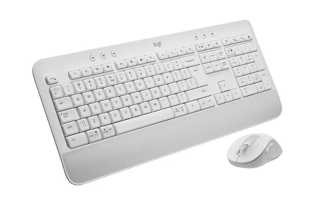 Logitech Wireless Keyboard+Mouse Mk650 White Retail