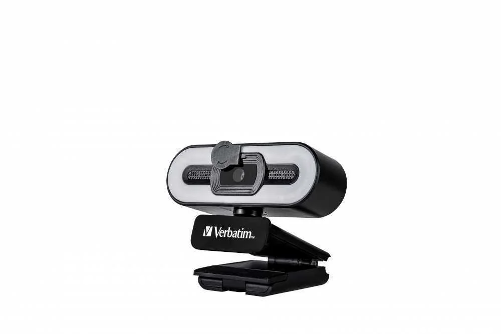 Verbatim Webcam Full Hd 1080p LED Light