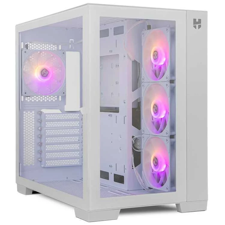 Caja Nox Miditorre Deluxe Hummer Astra Blanca