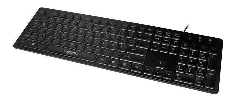 Logilink Id0138 Teclado Usb Alem&atilde;o Preto