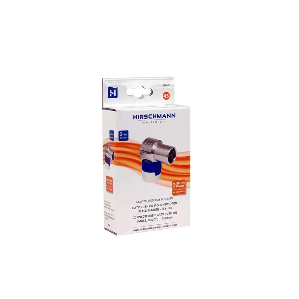Hirschmann Qfa 5 Shop Conector Coaxial Tipo F 5 U.