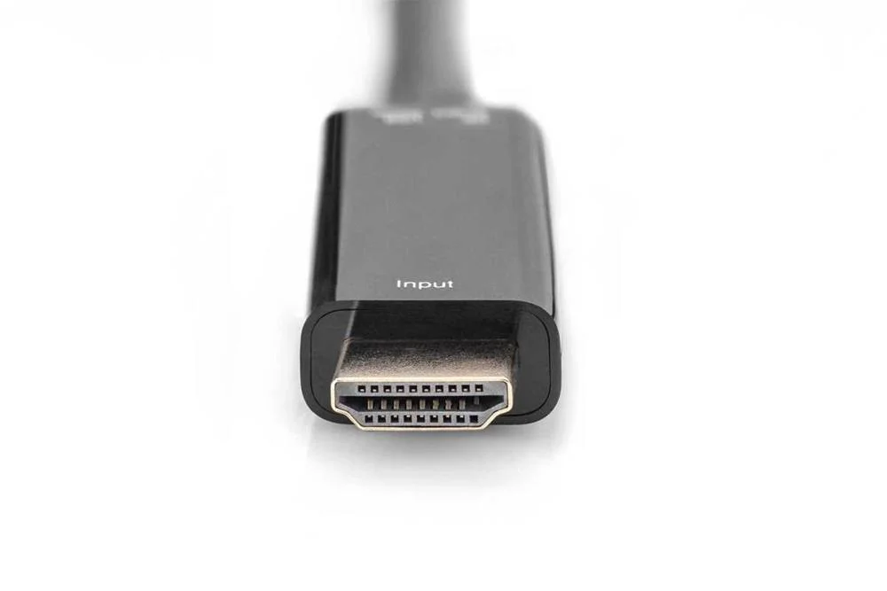 Digitus 4k Hdmi Adapter - Hdmi Auf Displayport 0,2m Schwarz