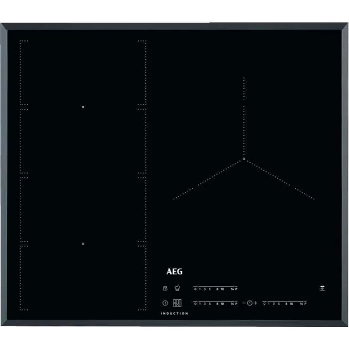 Ike63471fb Induction Plate 3 Zones 7350w (Black) - Aeg
