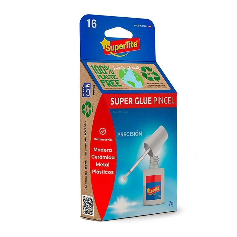 Adesivo Instant&acirc;neo Bl&iacute;ster 7g Pincel 2416 Supertite