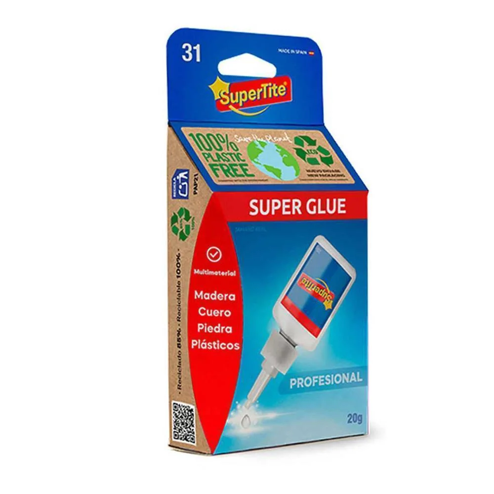 Adesivo Instant&acirc;neo Bl&iacute;ster 20g 2431 Supertite
