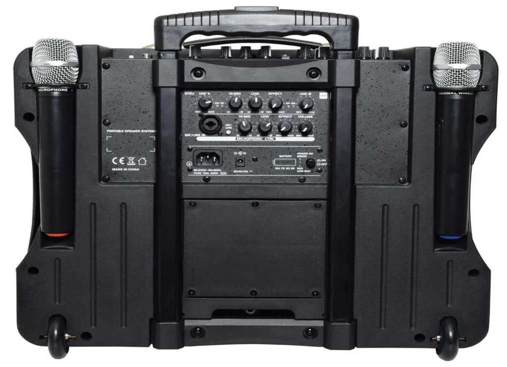 Coluna Portatil Desktop Pa Com Bluetooth