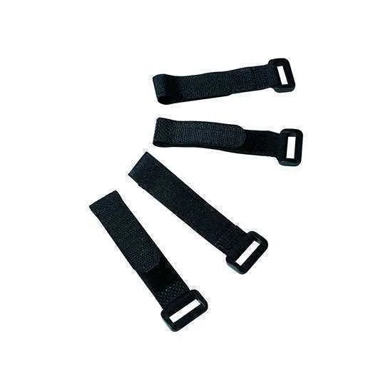 Logilink Kabelbinder Mit Klettverschluss Schw. 2x15cm  10stk