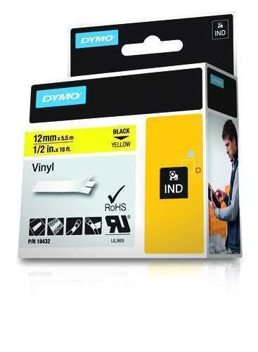 Dymo 18432 Etiquetadora Preto Sobre Amarelo