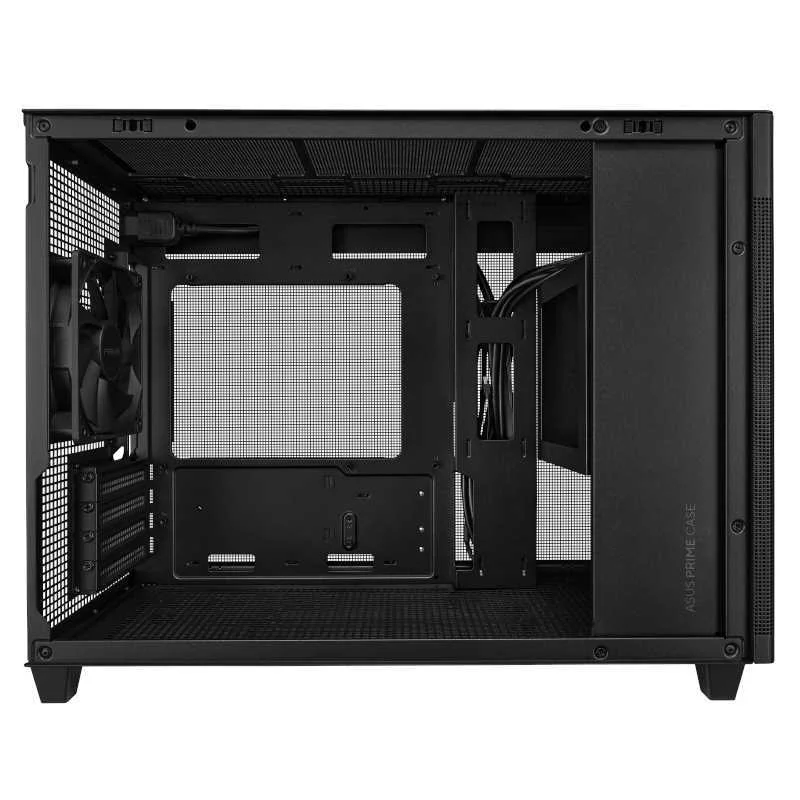 Caixa Micro-Atx Prime Ap201 Tg Vidro Temperado Preto - Asus