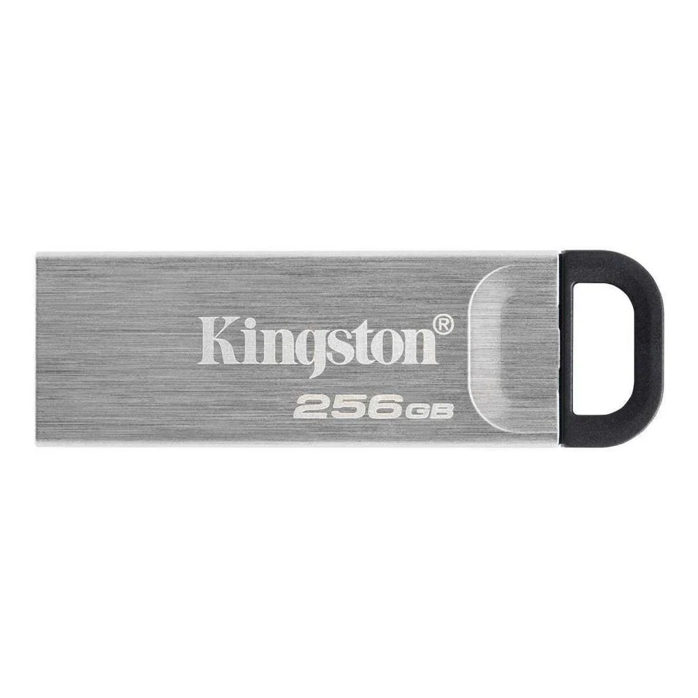Kingston Usb Flash Drive Datatraveler Kyson - Usb 3.2 Gen 1 - 256 Gb - Silver