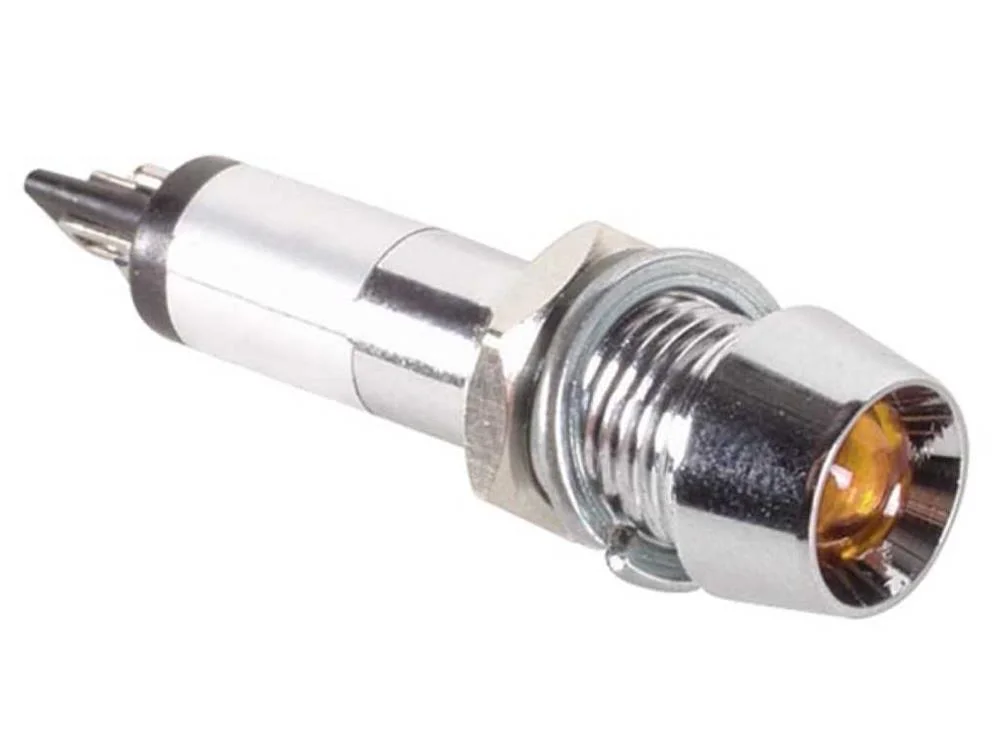 L&aacute;mpara Ne&oacute;n &Aacute;mbar Cromo 210-230v