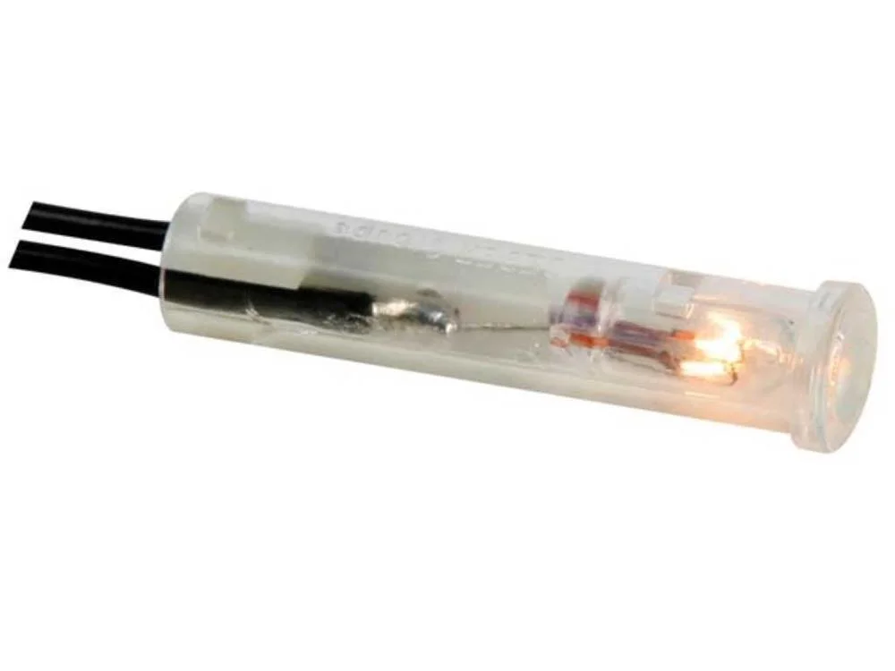Avisador C/ Fios 12vdc (7mm) Cristal