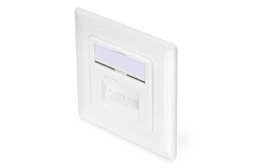 Digitus Anschlussdose Cat6a 2xrj45 Geschirmt Unterputz Swei&szlig;
