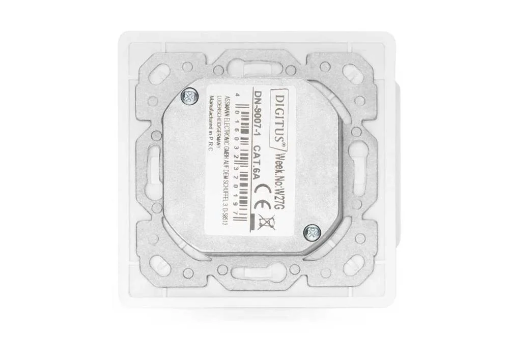 Digitus Anschlussdose Cat6a 2xrj45 Geschirmt Unterputz Swei&szlig;
