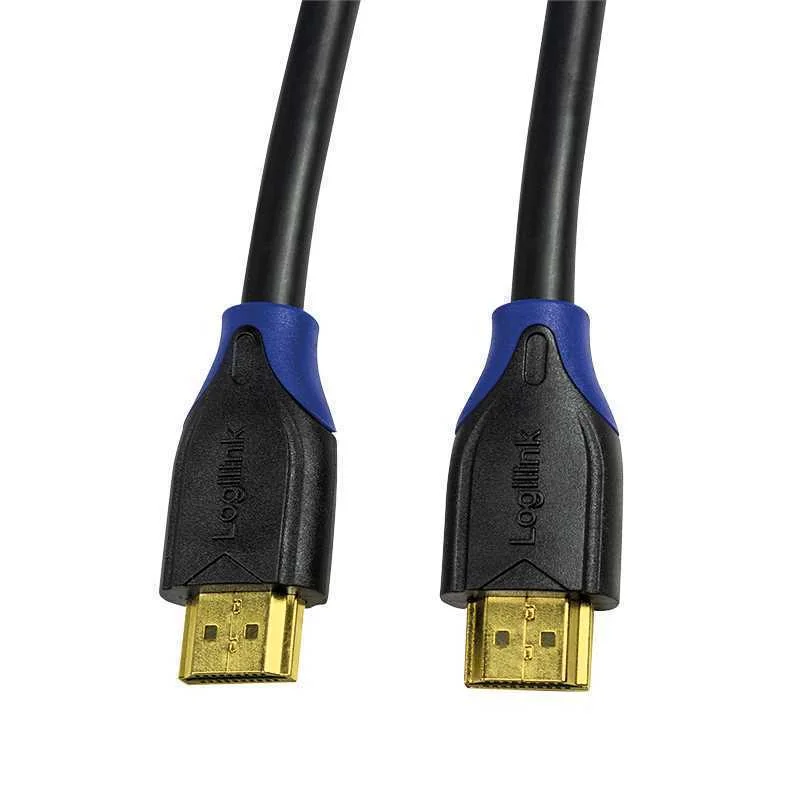 Logilink Hdmi-Kabel Ethernet High Speed, 4k2k/60hz,1.00m Sw. Bulk
