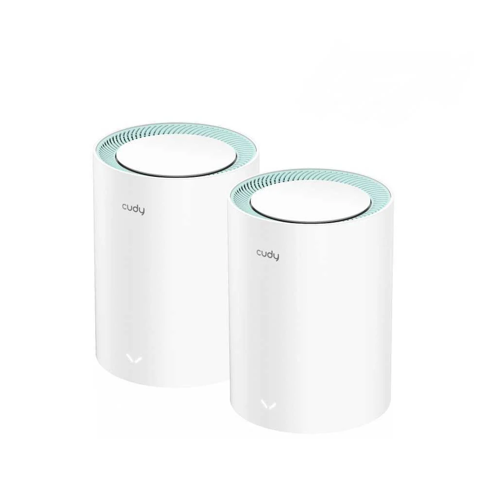 Pack 2x Sistemas Mesh M1200 Ac1200 Dual-Band Wi-Fi 5 10/100mbps - Cudy