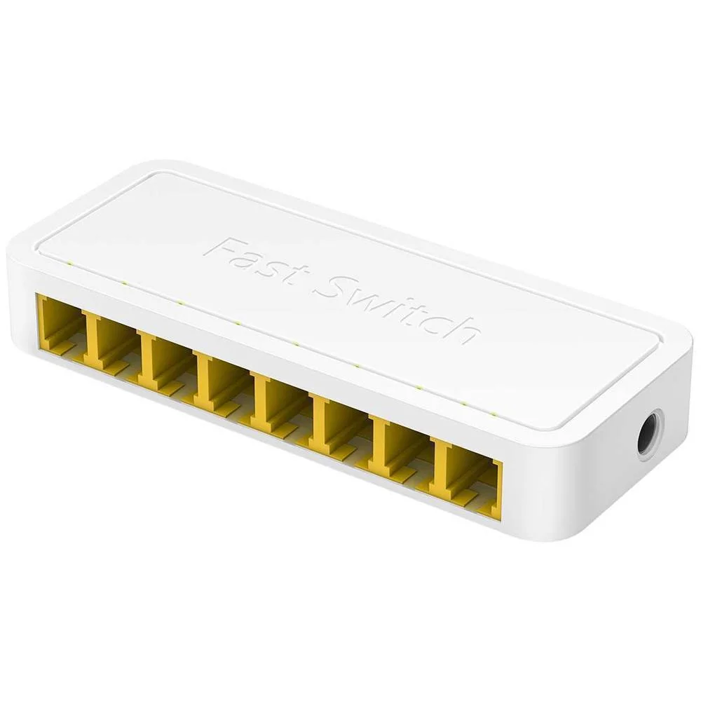 Switch de Rede 8 Portas 10/100mbps Unmanaged - Cudy
