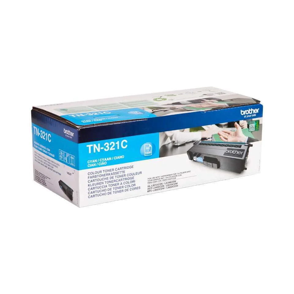Brother Tn-321c T&oacute;ner de L&aacute;ser 1500p&aacute;ginas Cian T&oacute;
