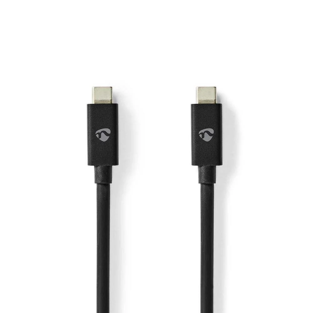 Nedis Ccgp66020bk20 Cabo Usb 2 M Usb4 Gen 3x2 Usb.
