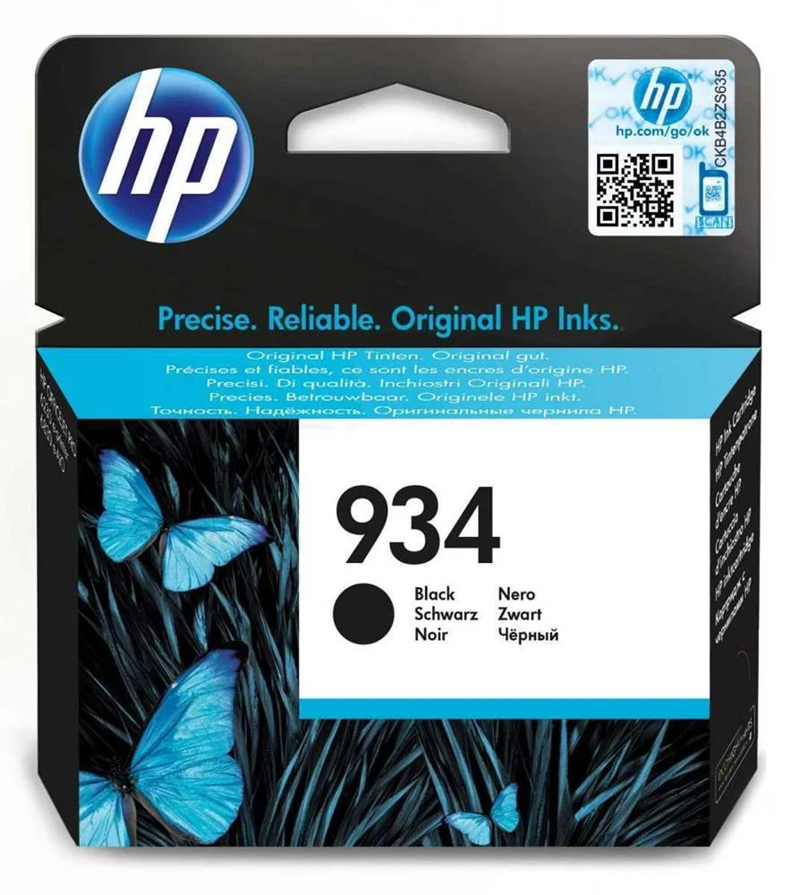 HP CARTUCHO DE TINTA PRETO 934 ORIGINAL