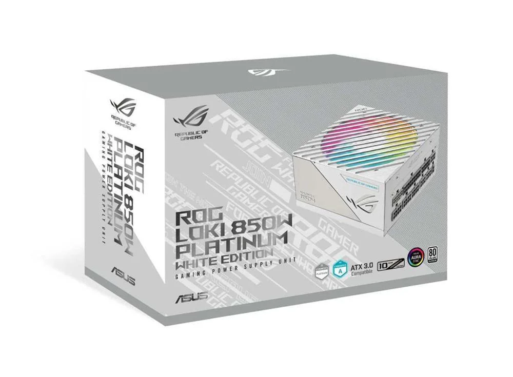 Asus Rog Loki Sfx-L 850w Platinum White Fonte de .