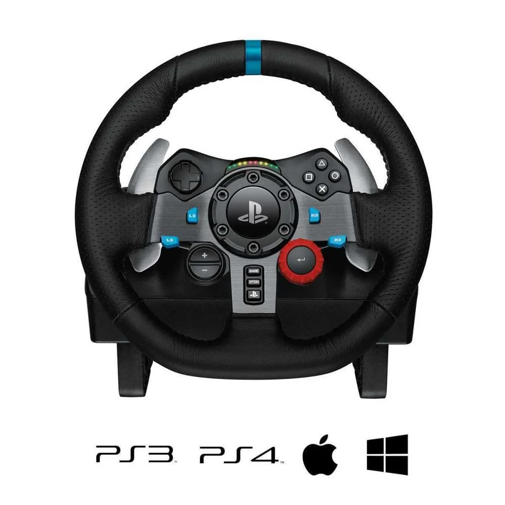 LOGITECH G G29 DRIVING FORCE PRETO USB 2.0 VOLANT.
