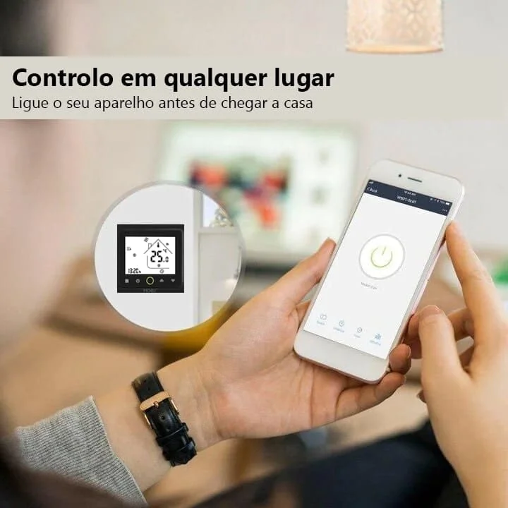 Termostato controlador de temperatura do piso radi
