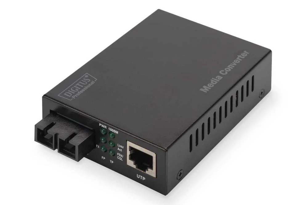 Digitus Medienkonverter Gigabit Ethernet, Multimode, Sc