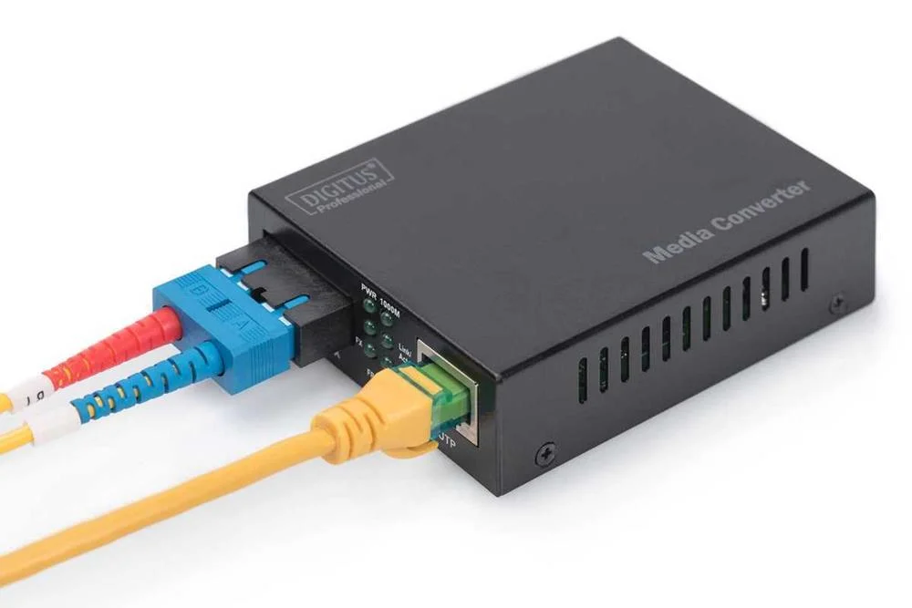 Digitus Medienkonverter Gigabit Ethernet, Multimode, Sc
