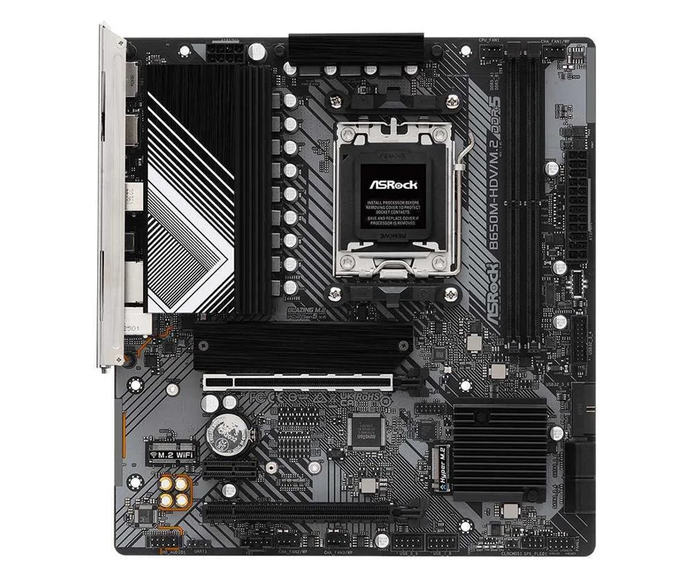 Asrock B650m-Hdv/M.2 Amd B650 Ranhura Am5 Micro A.