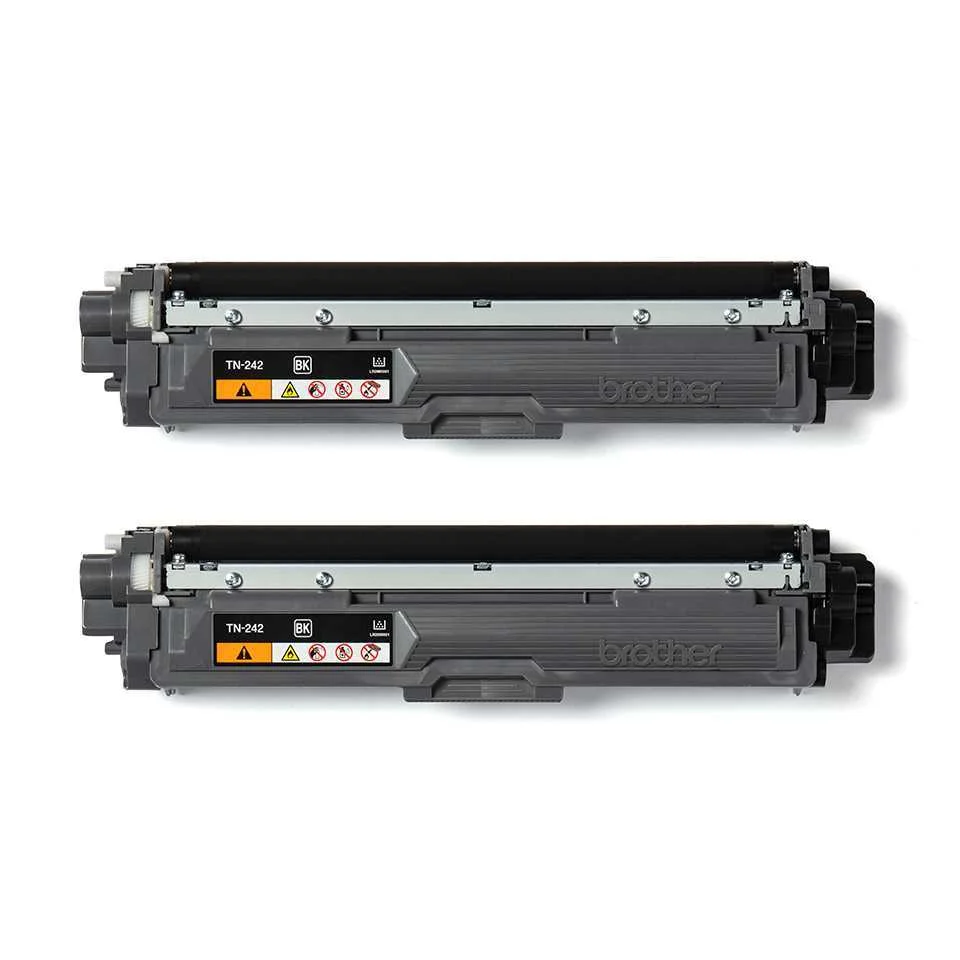 Brother TN242 BKTWIN - 2-pack - black - original .