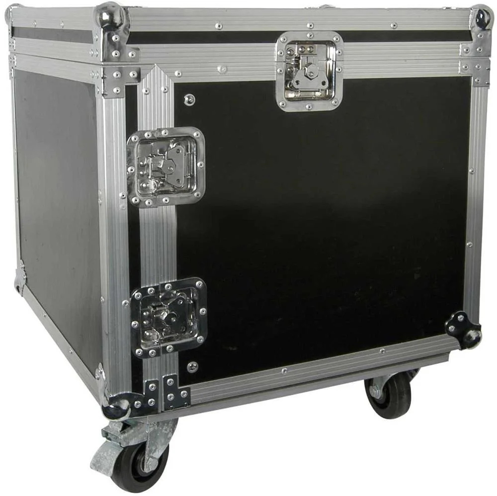 Suporte Rack para Equipamentos &Aacute;udio 19" 8U com Rodas