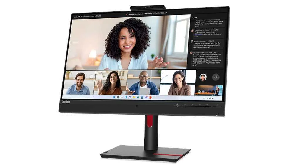 Monitor 23.8" Thinkvision T24mv-30 Full Hd LED Preto - Lenovo