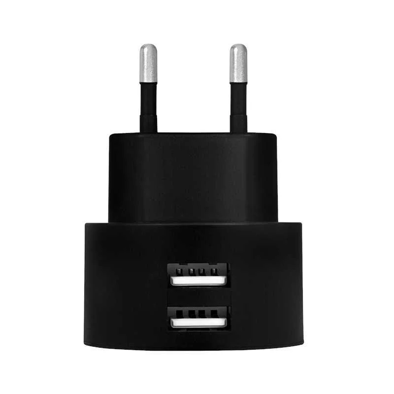 Cargador Doble Usb-A Logilink Negro