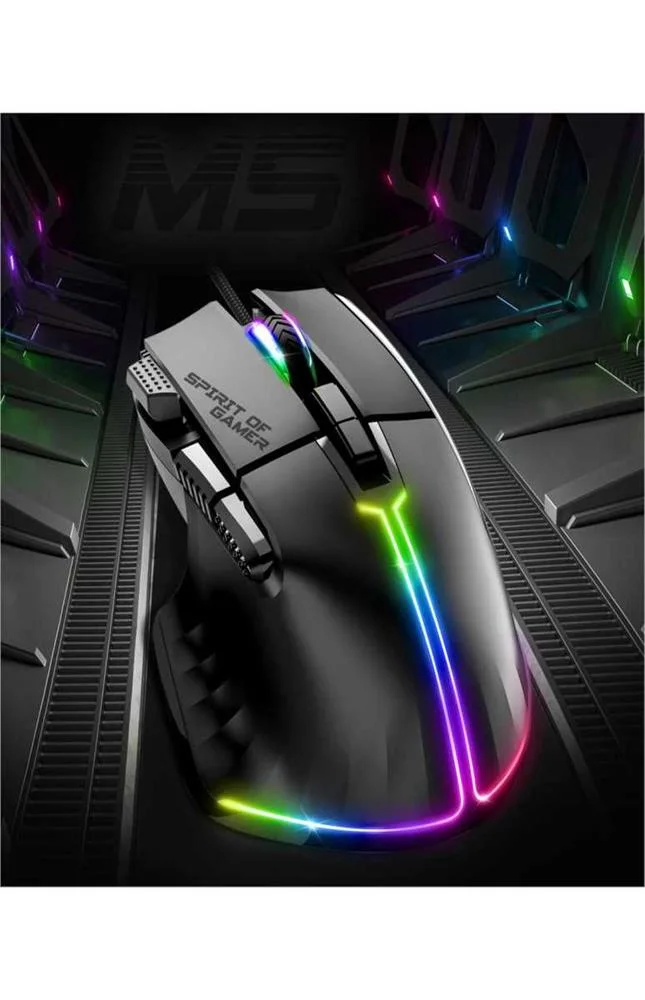Spirit Of Gamer Rato Gaming Pro M5 Rgb