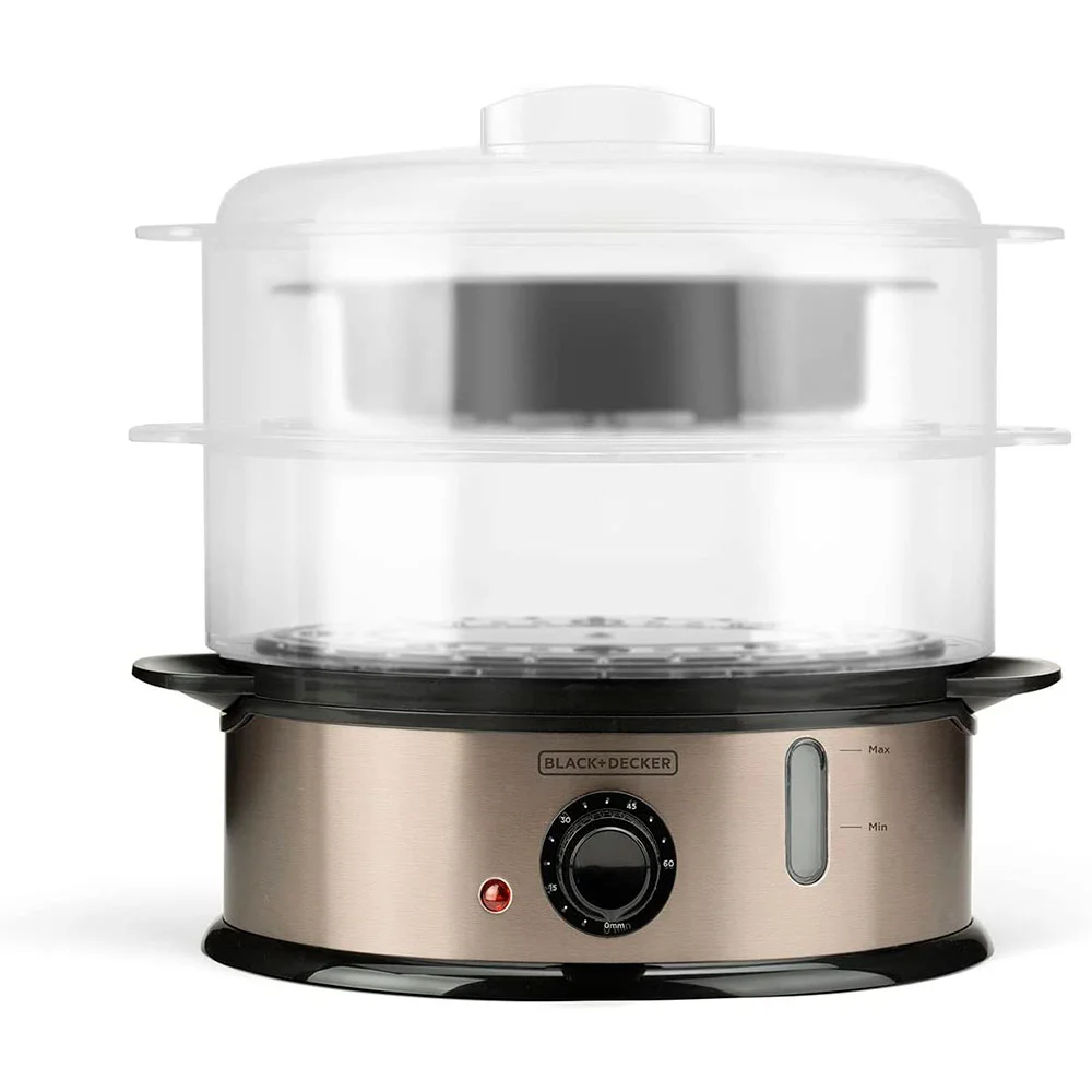 Steam Cooker Black+Decker Bxst800e (800w)