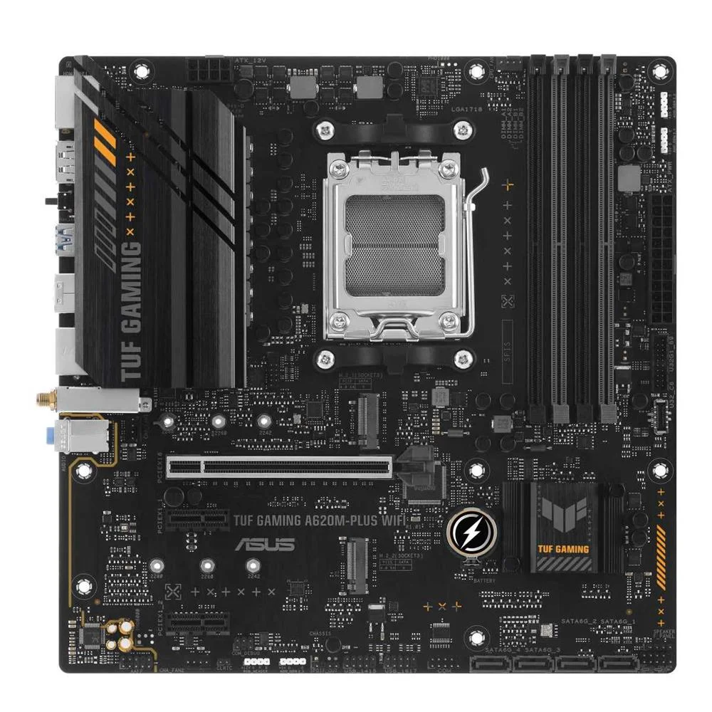 Mb Asus Tuf Gaming A620m-Plus Wifi       (Amd,Am5,Ddr5,Matx)
